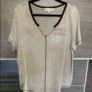 Weekend Warrior striped top